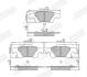 Гальм. колод. задн. JEEP Grand Cherokee 11- Jurid 573860J (фото 1)