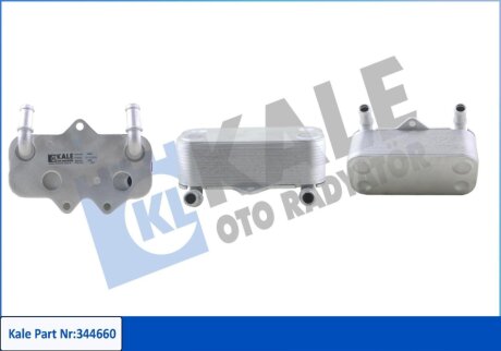 OPEL Оливний радіатор ASTRA G ENGINE OIL COOLER Kale 344660