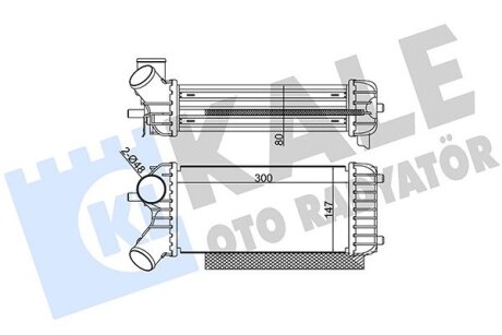 FORD Інтеркулер C-Max II,Grand C-Max 1.6TDCi 10- Kale 344935 (фото 1)