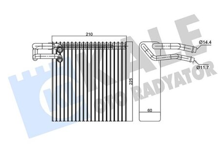 RENAULT випарник Duster,Logan,Sandero,Modus,Nissan Micra III Kale 350075