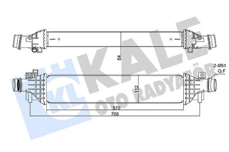 OPEL Інтеркулер Mokka,Chevrolet 1.4 Kale 350920 (фото 1)