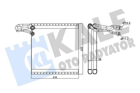 RENAULT випарник Logan,Clio IV Kale 352240