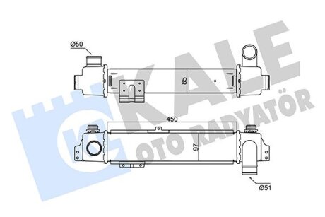 KIA Інтеркулер Sorento I 2.5CRDi 02- Kale 352475