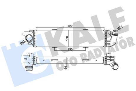 RENAULT Інтеркулер TRAFIC 1.6 14-, OPEL Kale 352480