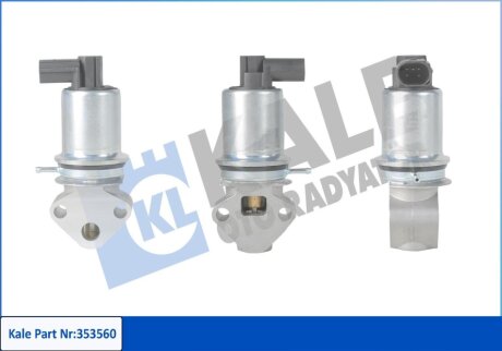 VW клапан EGR Audi A2,Golf IV,Polo,Skoda Fabia I,Octavia I 1.4/1.6 Kale 353560