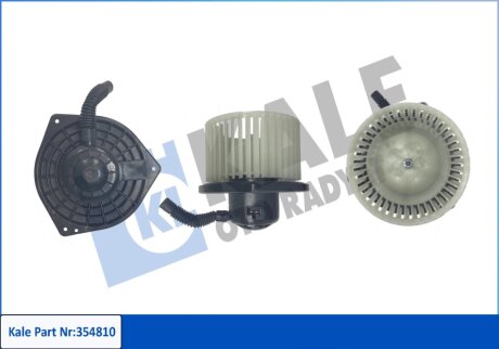 MITSUBISHI Вентилятор салона ASX,Lancer VII,VIII,Outlander II,Citroen C-Crosser,Peugeot 4007/4008 Kale 354810