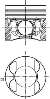 Поршень KOLBENSCHMIDT 40095630