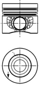 Поршень KOLBENSCHMIDT 40353610 (фото 1)