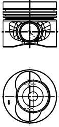 Поршень KOLBENSCHMIDT 40683600