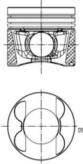 Поршень KOLBENSCHMIDT 40776620