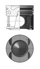 Поршень KOLBENSCHMIDT 40892600 (фото 1)