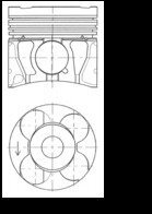 Поршень OPEL 1,7CDCI 79,50 STD A 17 DTJ KOLBENSCHMIDT 41071620