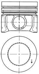 Поршень KOLBENSCHMIDT 41095610