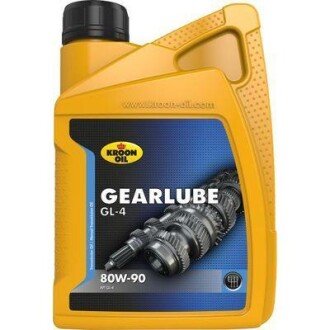 Трансмиссионное масло Gearlube GL-4 80W-90 минеральное 1 л KROON OIL 33480