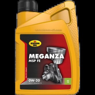 Олива моторна Meganza MSP FE 0W-20 1л KROON OIL 36786