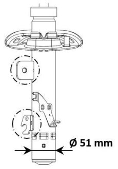 Амортизатор KYB 3338056