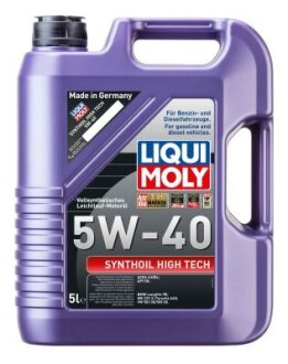 Моторна олива Synthoil High Tech 5W-40, 5л LIQUI MOLY 1856