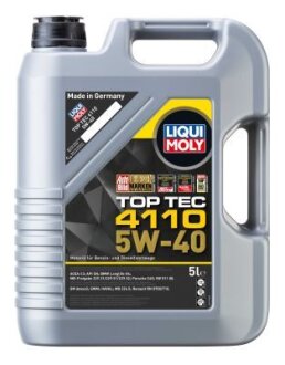 Моторна олива TOP TEC 4110 5W-40 5л LIQUI MOLY 21479 (фото 1)