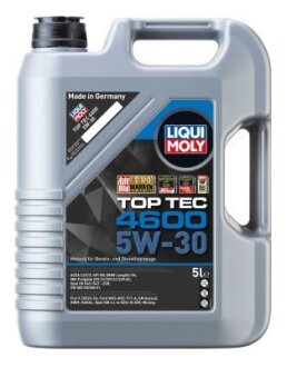 Моторна олива TOP TEC 4600 5W-30 5Л LIQUI MOLY 2316 (фото 1)