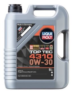 Моторна олива Top Tec 4310 5W-30, 5л LIQUI MOLY 2362