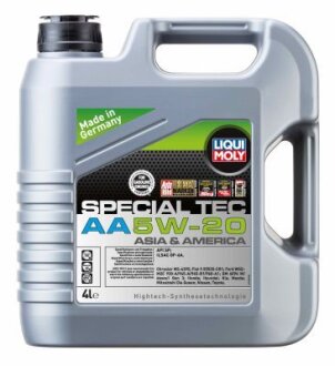 Моторна олива SPECIAL TEC AA 5W-20 4Л LIQUI MOLY 7658