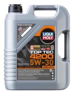 Моторна олива Top Tec 4200 5W-30, 5 л. LIQUI MOLY 8973