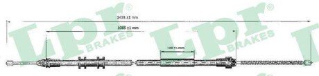 Трос ручного гальма LPR C0699B