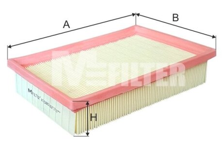 Фільтр повітряний M-FILTER K7080 (фото 1)