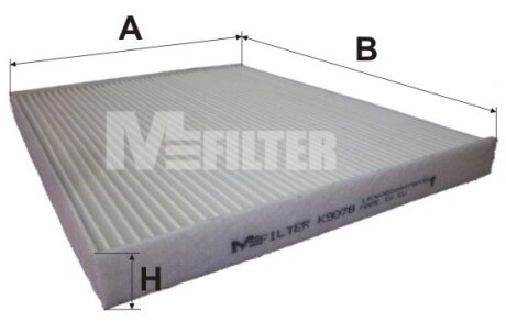 Фільтр салона M-FILTER K9078 (фото 1)