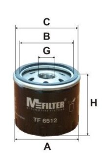 Оливний фільтр M-FILTER TF6512