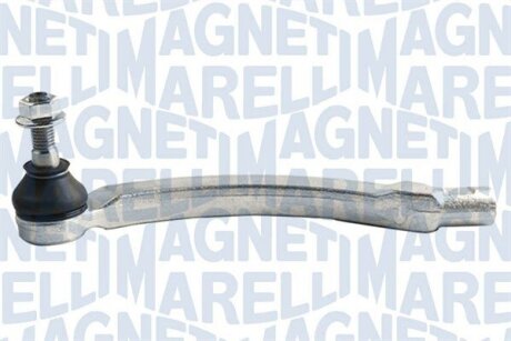 VOLVO наконечник рульової тяги лів. S60,80 99- MAGNETI MARELLI 301191607120