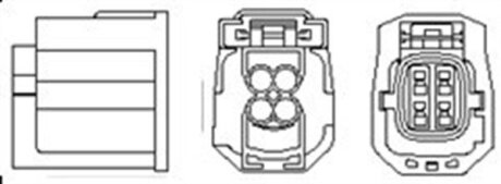 MAZDA Лямбда-зонд 3 (BK) 1.3 (BK14) 03-09 MAGNETI MARELLI 466016355135