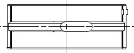 Підшипники ковзання корінні MAHLE / KNECHT 001 HL 21956 000 (фото 1)