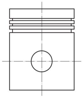 Поршень MAHLE / KNECHT 012 02 00