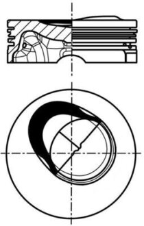 Поршень MAHLE / KNECHT 028PI00130000 (фото 1)