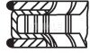 Комплект кілець поршневих з 3 шт. MAHLE / KNECHT 034 74 N3 (фото 3)