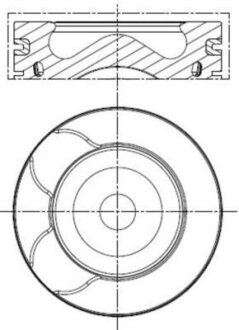 Поршень MAHLE / KNECHT 039 PI 00128 000