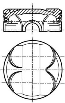 Поршень MAHLE / KNECHT 081PI00111001