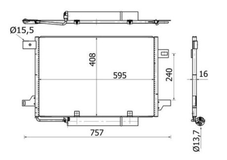 Конденсатор MAHLE / KNECHT AC 369 000S (фото 1)