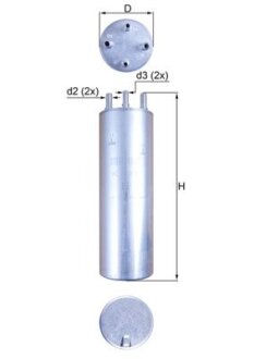 Фільтр паливний MAHLE / KNECHT KL 229/11