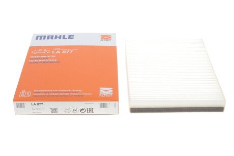 Фільтр повітря салону MAHLE / KNECHT LA877