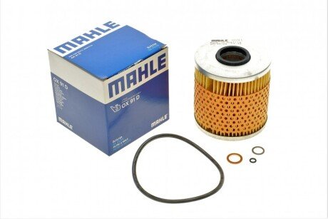 Оливний фільтр BMW (E30/36/34) 1.6/1.8i MAHLE / KNECHT OX91D