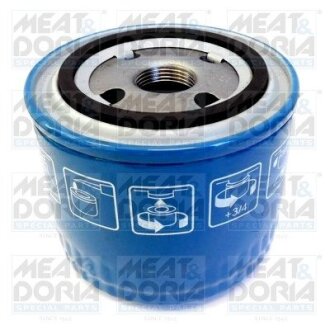 MEATDORIA FIAT Фильтр масляный Ducato 2,3JTD 02-,Iveco Daily III,IV 2,3-3,0JTD 02- MEAT&DORIA 15565