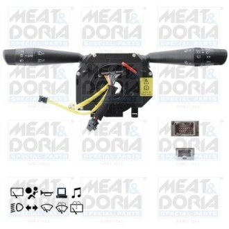 MEATDORIA FIAT Перемикач на рульовій колонці Grande Punto 05-,Punto 08- MEAT&DORIA 23001E