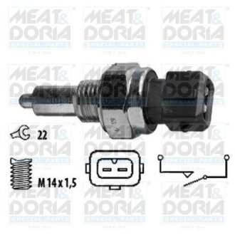 MEATDORIA PEUGEOT Переключатель света задн. хода 605 MEAT&DORIA 36003