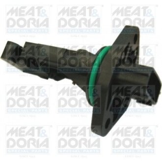 MEATDORIA NISSAN Витратомір повітря ALMERA TINO (V10) 2.2 dCi 00-06, PRIMERA Hatchback (P12) 2.2 Di 02-07 MEAT&DORIA 86108