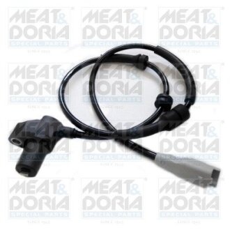 MEATDORIA CITROEN Датчик ABS JUMPY I 2.0 HDi 110 00-06, JUMPY I 2.0 i 16V 00-06, FIAT SCUDO 2.0 JTD 04-06, PEUGEOT EXPERT 2.0 HDI 16V 00-06 MEAT&DORIA 90595 (фото 1)