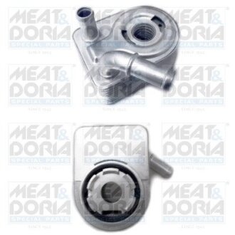 MEATDORIA FORD Масляный радиатор B-Max,C-Max,Fiesta VI,Focus III,Kuga II,Mondeo IV,Transit Connect,Volvo 1.6 10- MEAT&DORIA 95093