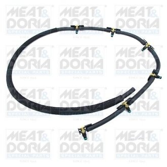 MEATDORIA BMW шланг обратки палива 3 F30,4 F32,5 F10,7 F01,X3 F25,X4,X5 F15,X6 F16 3.0d MEAT&DORIA 9824E (фото 1)