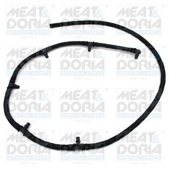 MEATDORIA BMW Шланг обратки топлива 5 E39,60,7 E65/66,X5 E53 2.5d/3.0d 98- MEAT&DORIA 9827